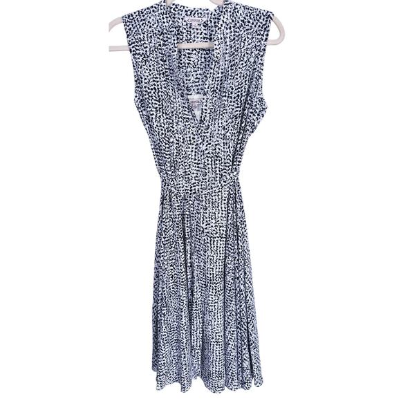 Nanette Lepore Dresses & Skirts - NWT Nanette Lepore Sleeveless Belted Midi Dress 4 Abstract Print Modern Career